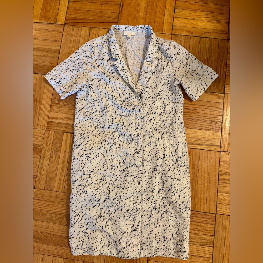 COS Kimono Cut Printed Shirtdress